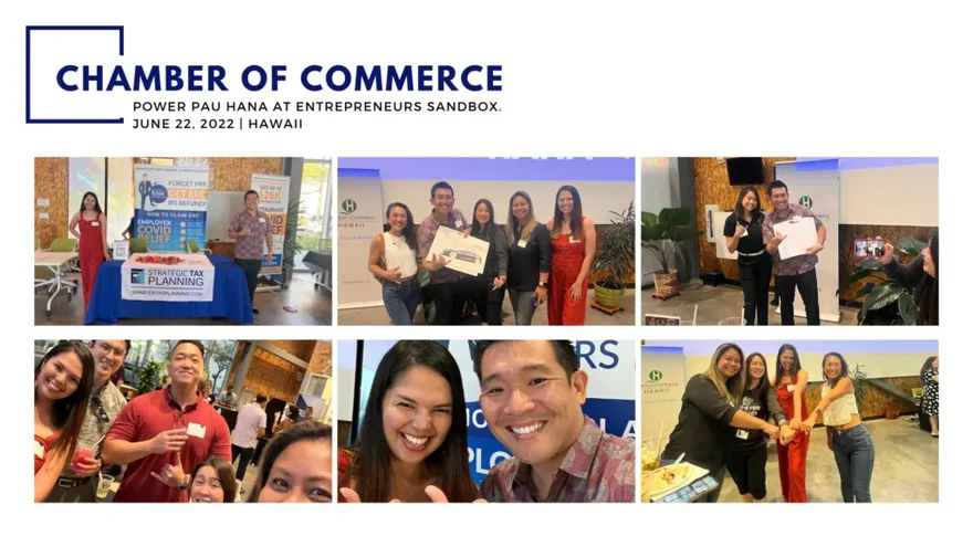 Chamber of Commerce Power Pau Hana at Entrepreneurs Sandbox — 22 June 2022, Hawaii