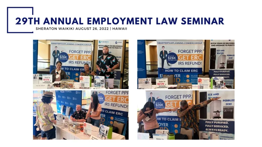 29th Annual Employment Law Seminar at the Sheraton Waikiki — 26 August 2022, Hawaii
