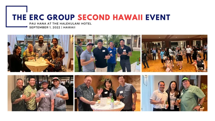 The ERC Group second Hawaii event, Pau Hana at the Halekulani Hotel — 1 September 2022, Hawaii