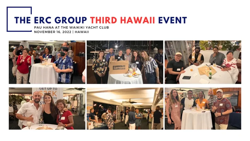 The ERC Group third Hawaii event, Pau Hana at the Waikiki Yacht Club — 16 November 2022, Hawaii