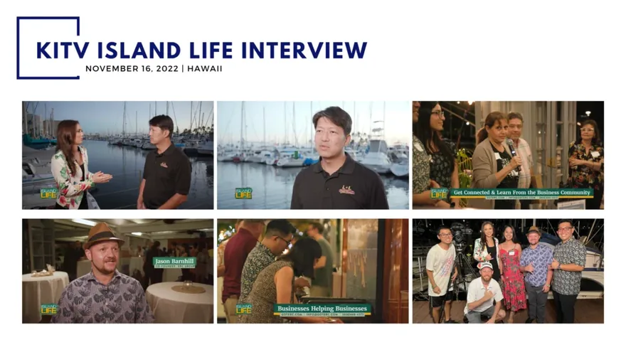 KITV Island Life interview — 16 November 2022, Hawaii