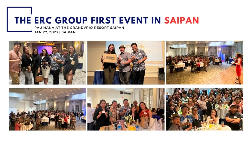 The ERC Group first event in Saipan, Pau Hana at the Grandvrio Resort — 27 January 2023, Saipan