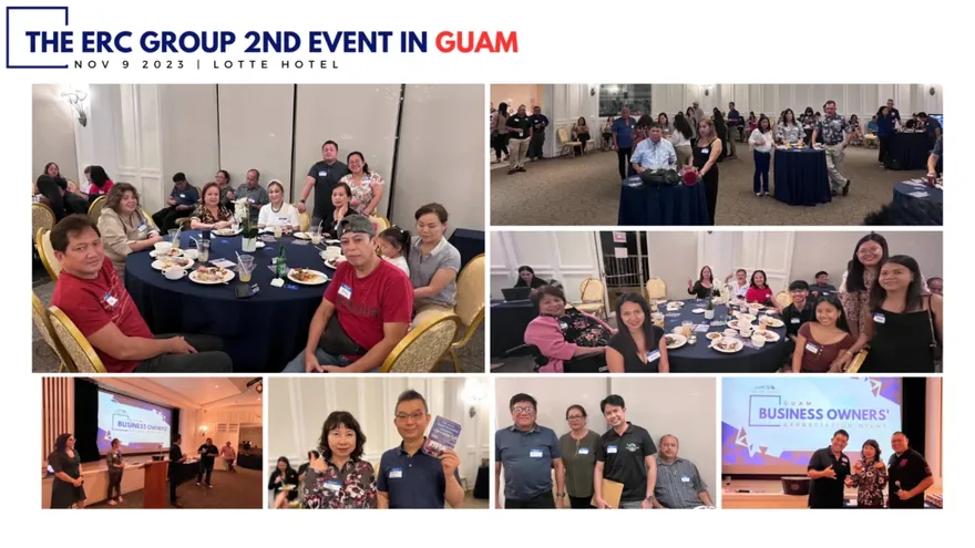The ERC Group second event in Guam, at the Lotte Hotel — 9 November 2023