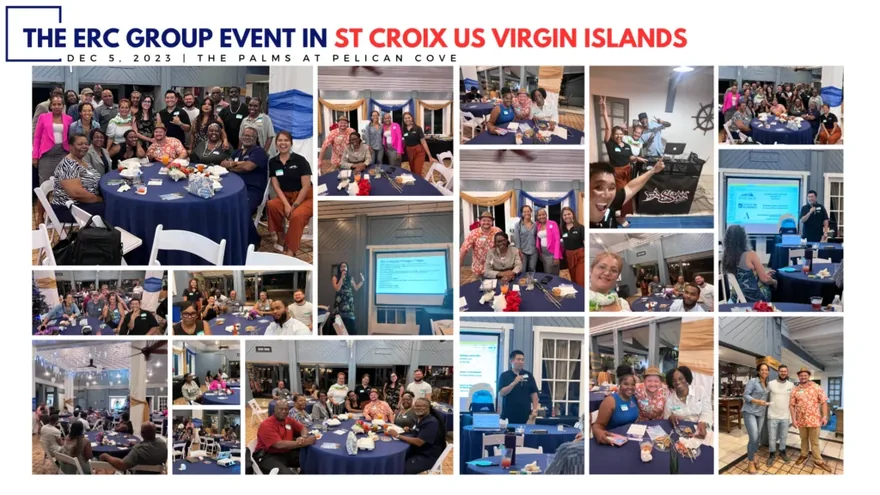The ERC Group event at The Palms at Pelican Cove — 5 December 2023, St Croix, US Virgin Islands